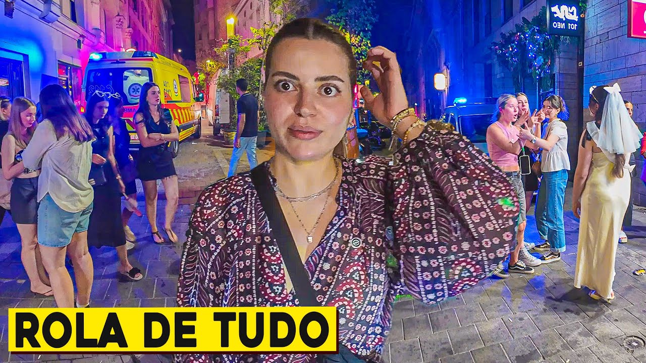 ASSIM TERMINA A NOITE NO LESTE EUROPEU (Budapeste, Hungria)