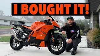 The KTM Everyone's Been Waiting for - TAKING DELIVERY of a 990 RC R