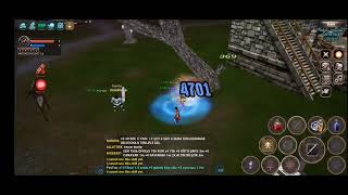 METIN 2 MOBILE 2 GLOBAL. More fights with Aura P SKILL And Sword spin M7 screenshot 4