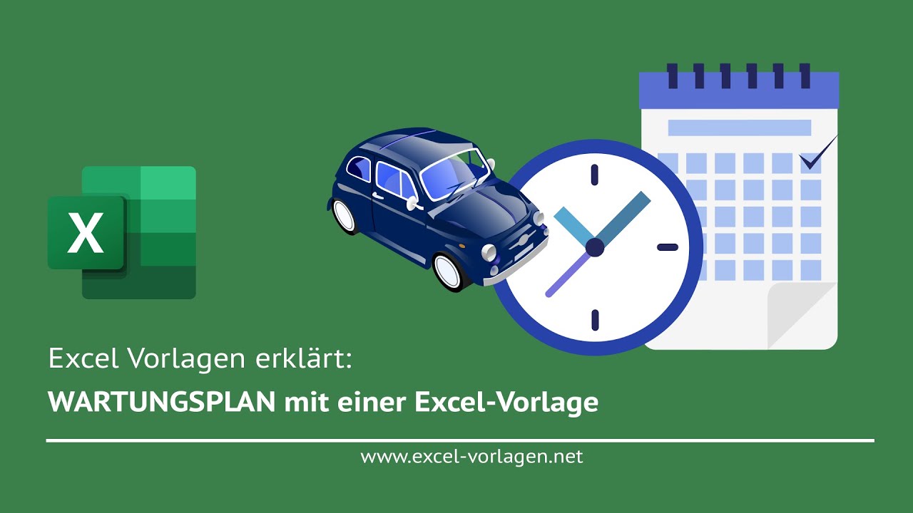 🔧 Wartungsplan erstellen – Kostenlose Excel-Vorlage mit Protokoll ...