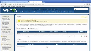 Get started with WHMCS Hosting Server Module | ResellerClub Tutorial