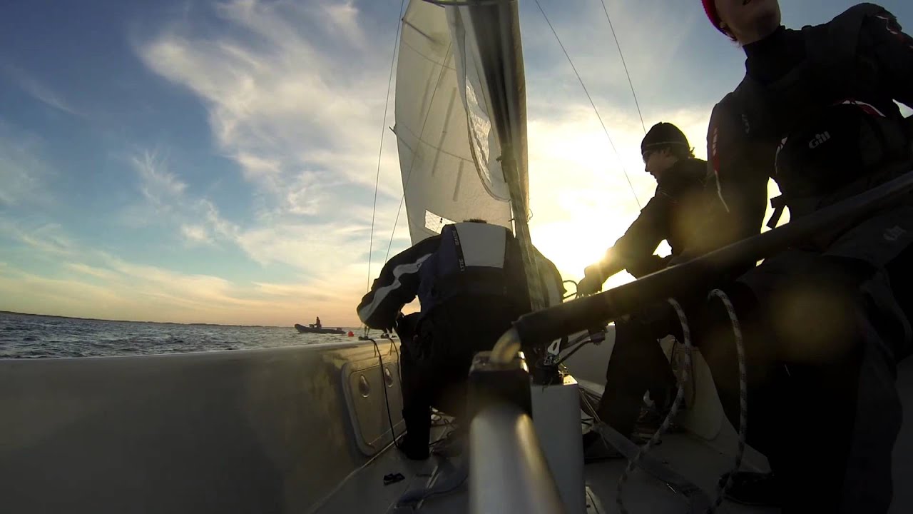 C55 segling 4 april 2013 filmen - YouTube
