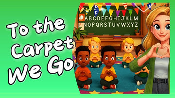 To the Carpet We Go | Calm Classroom Transition Song for Preschool & Kindergarten | Herbie Root