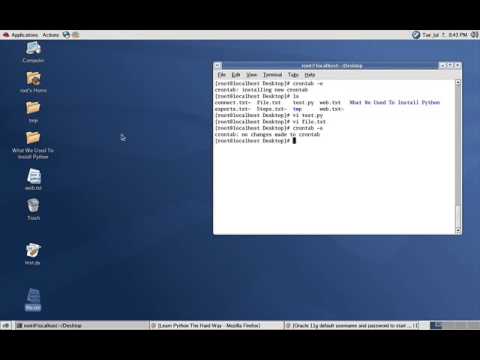 CronTab With Python