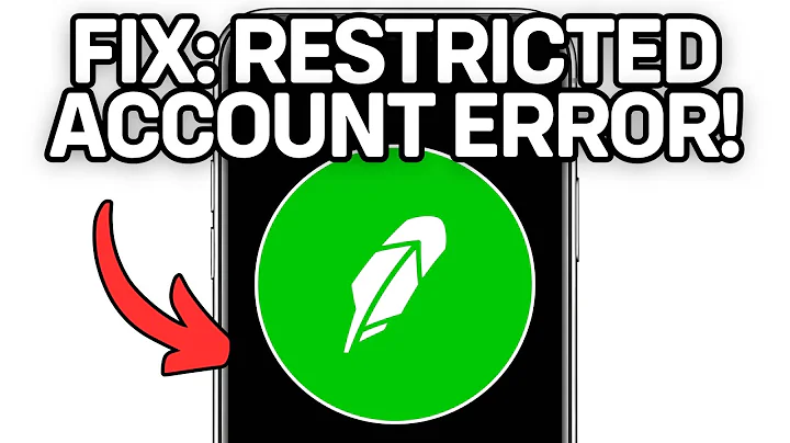 New! Fixed: Robinhood Restricted Account Problem (Full Guide) 2025!
