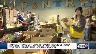 Community comes together for holiday food donations