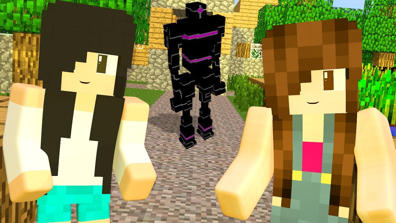 roblox download Aventuras Minegirl - JEFF O ROBÔ DOIDÃO DAS VILAS #18