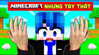 PHONG CẬN THỬ THÁCH 24 GIỜ CÓ CÁNH TAY THẬT TRONG MINECRAFT