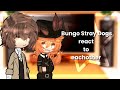 BSD react to eachother [ part 1 ] #bsd #gachaclub #bungoustraydogs