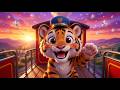El Emocionante Viaje en Tren del Pequeño Tigre Clac Clac 🐯 Canciones Infantiles y Rimas para Niños