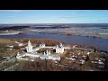 Новгород, Детинец, Свято-Юрьев мужской монастырь, Николо-Вяжищский женский монастырь.