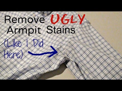 Video: How To Remove Sweat Stains And Deodorant Marks