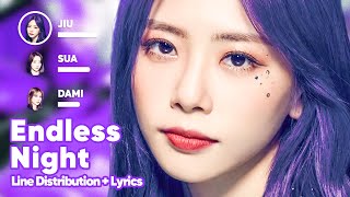 Dreamcatcher - Endless Night (Line Distribution + Lyrics Karaoke) PATREON REQUESTED