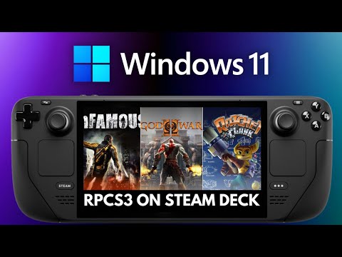 PS3 Emulation Showcase on the Steam Deck in 32 Games - Windows 11