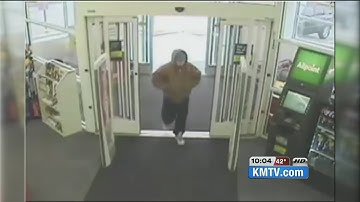 Surveillance video shows suspect in CVS robbery