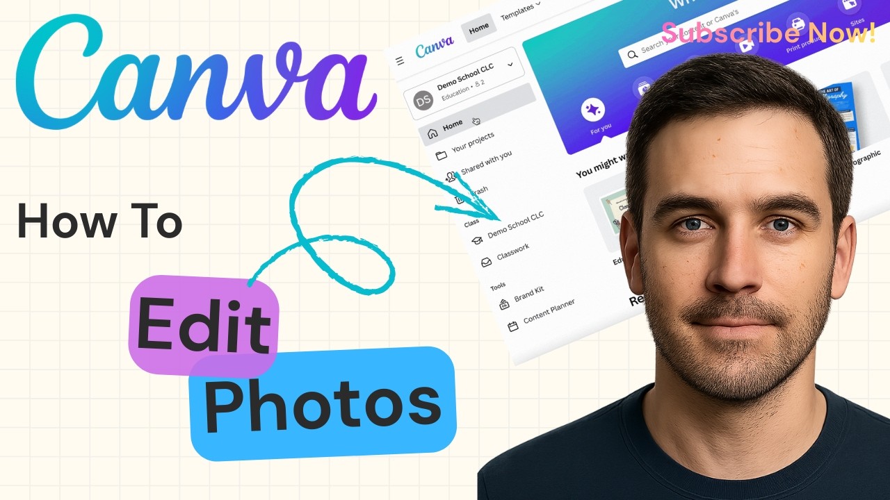 How to Edit Photos Using Canva | Complete Canva Photo Editing Tutorial ...
