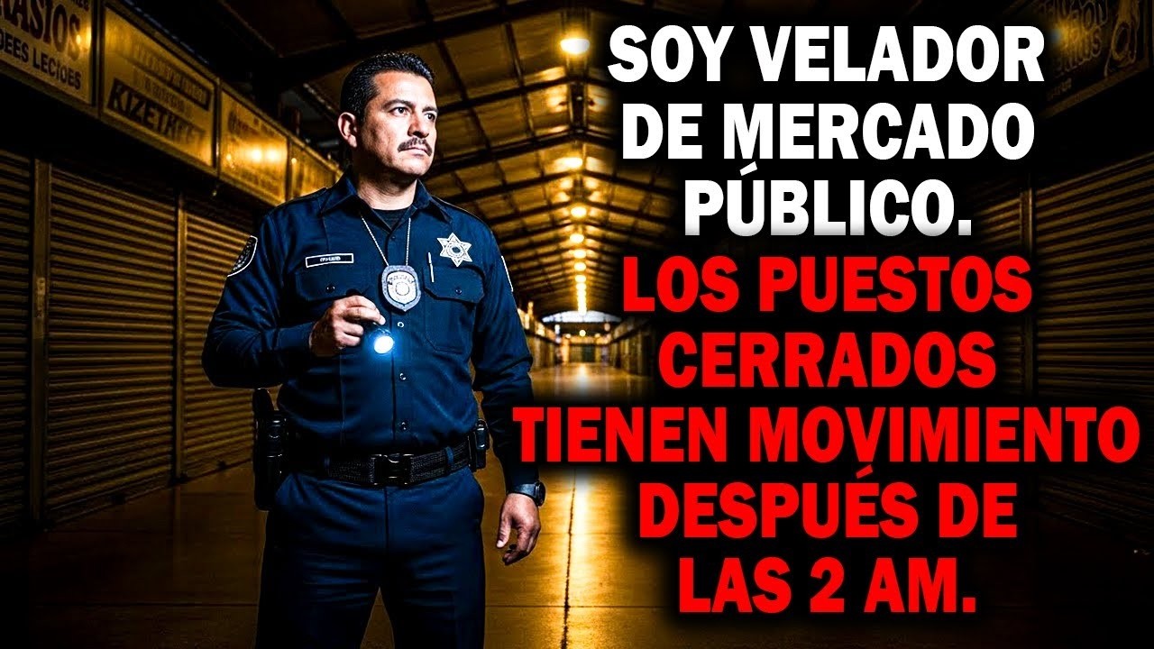 Soy Velador de Mercado Público  Los Puestos Cerrados Tienen Movimiento Después de las 2 AM