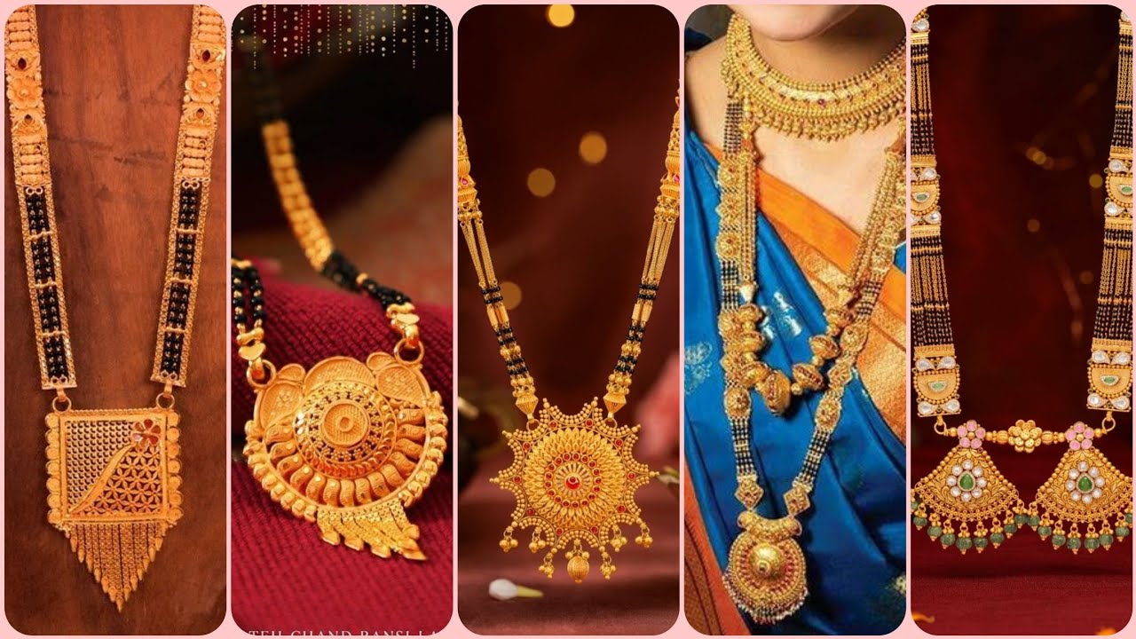 Festival Special Heavy Gold Mangalsutra Designs |Traditional Heavy Gold Mangalsutra Designs 
