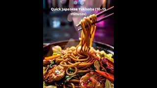 Quick Japanese Yakisoba (10–15 minutes)Блюда мира: Японский “Якисоба” за 10–15 минут#cooking#recipes