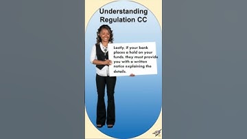 Regulation CC | Short Video 52 Seconds | Jay Get It