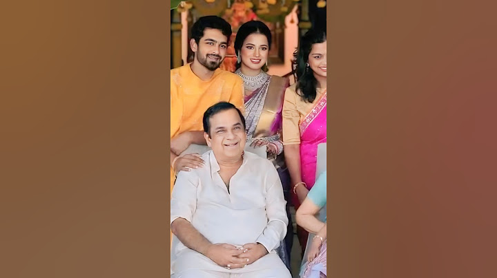 Brahmanandam Family 🥰🙂