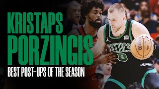 Best of Kristaps Porzingis' post-ups in 2023-24 NBA Regular Season
