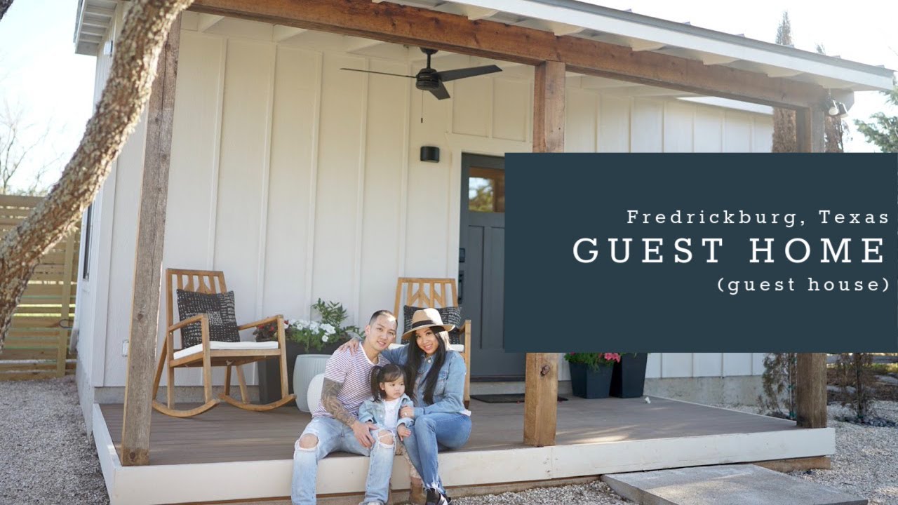 FREDERICKSBURG TX! (Tiny Guest home) YouTube