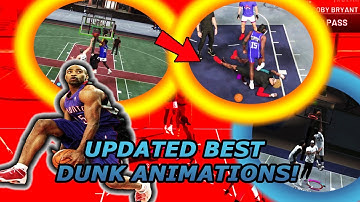 BEST DUNK ANIMATIONS! - EASIEST WAY TO GET CONTACT DUNKS! - NBA 2K19 Pure Slasher Best Layup/Dunks