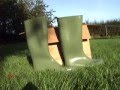 Green Nora Wellies - New