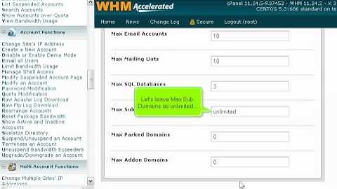 How to create a new cPanel account in WHM | FastDot Cloud Hosting