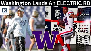 Jordan Washington Commits To Washington | Washington Huskies Football Transfer Portal News