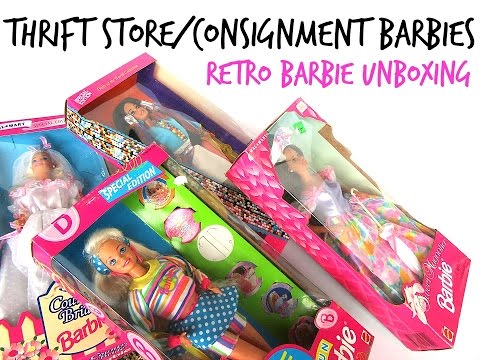 retro barbies