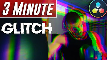 Davinci Resolve 16 : How to make Glitch Effect (Fast Tutorial)
