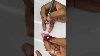 Portugal Football Nail Art 🇵🇹💅 World Cup Inspired Design Tutorial | Meeramax Academy #beautycareer