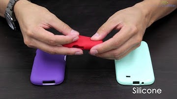 Rubberized Hard Case  vs.  Silicone vs. TPU