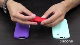 Rubberized Hard Case  vs.  Silicone vs. TPU screenshot 1