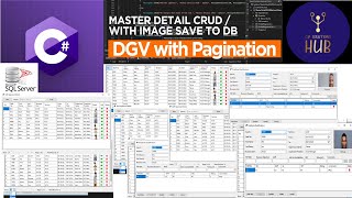 C# WinForms with SQL Server | MasterDetail CRUD Ops with Image Saving | Modal Popup Form  Part 1