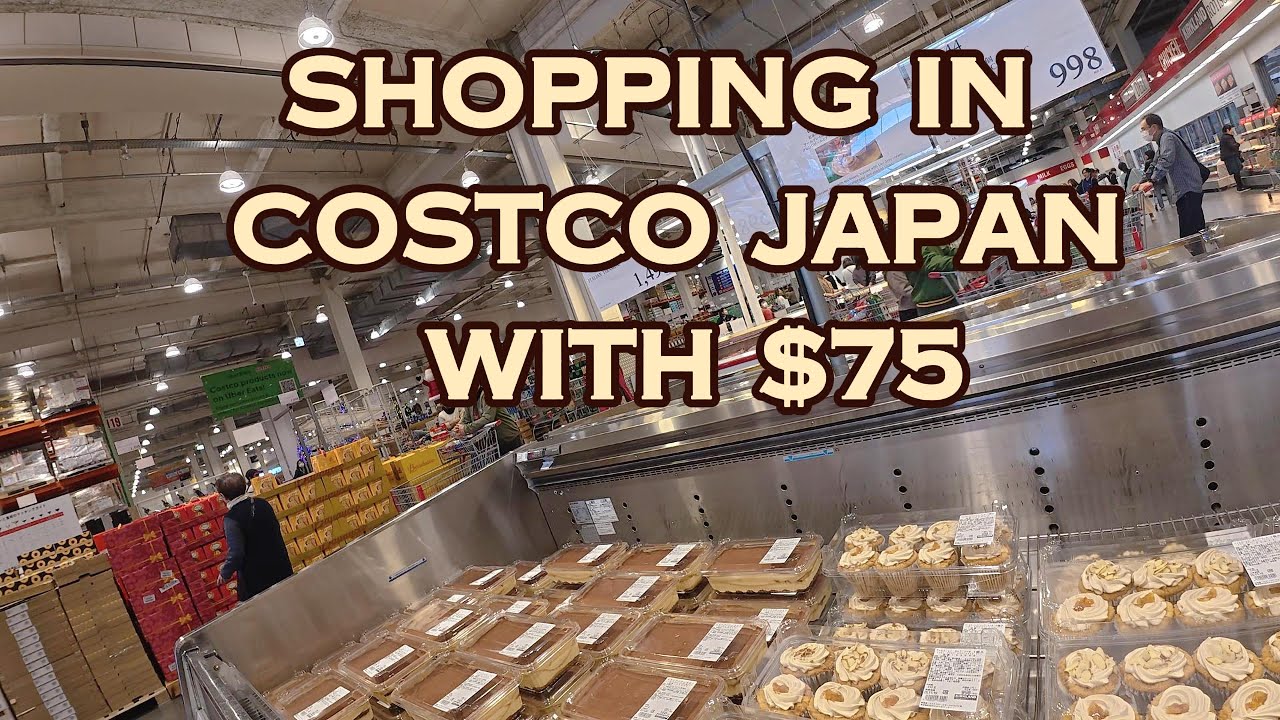 Shopping in Costco JAPAN with $75
