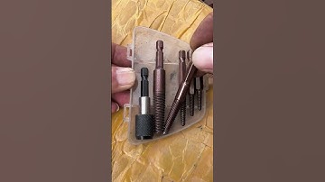 Broken head screw extractor #Good tools to share# Broken wire extractor