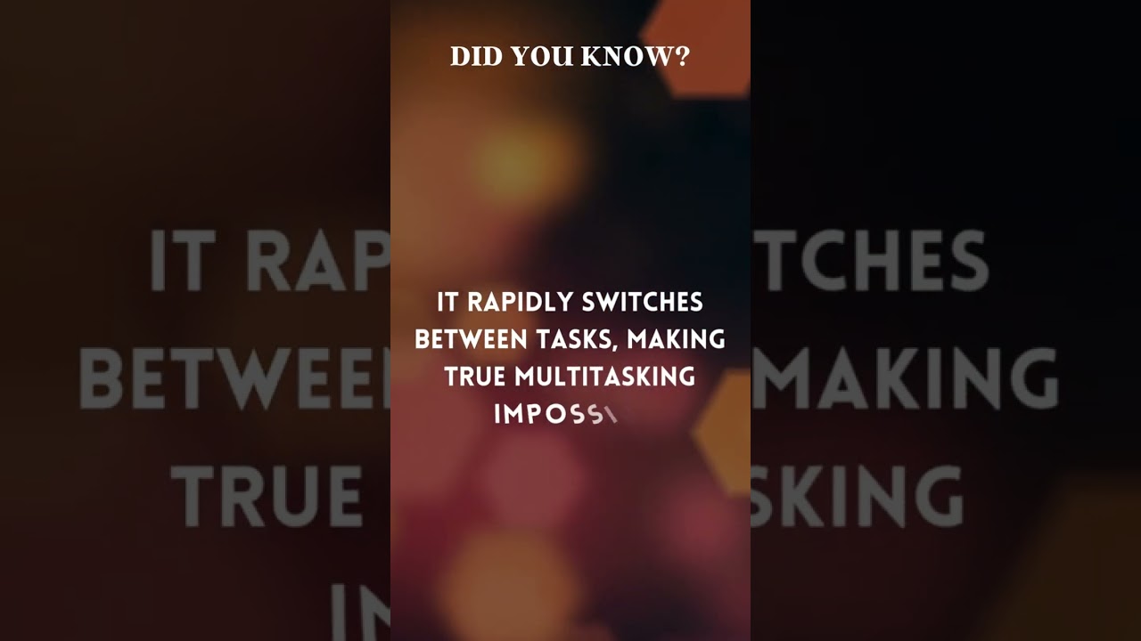 "The Myth of Multitasking: Unveiling the Truth About Our Rapid Task-Switching"