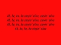 N-Trance Ft. Ricardo Da Force - Stayin' Alive Lyrics