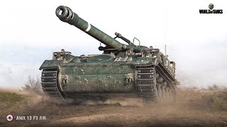 💥 AMX 13 F3 AM 💥Одна из лучших САУ в игре на начало 2024 года.