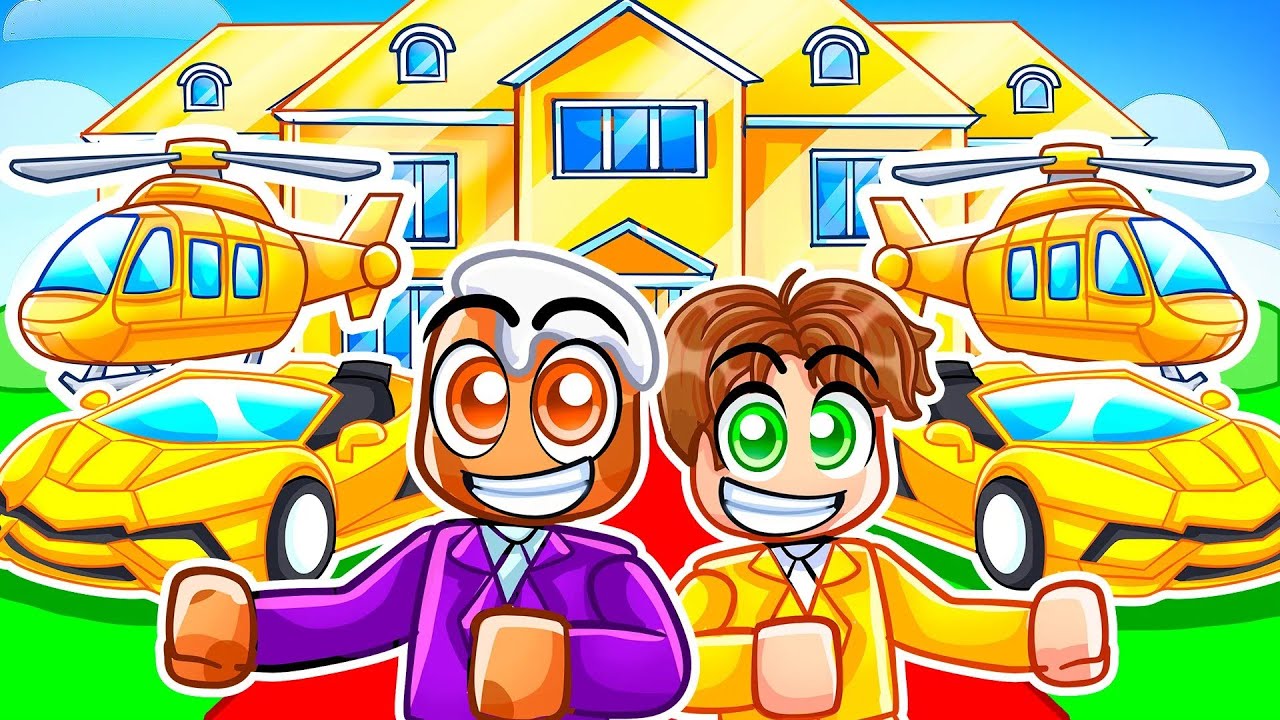 TWO PLAYER MILLIONAIRE TYCOON in Roblox!