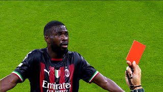 Fikayo Tomori Funny Red Card Vs Chelsea