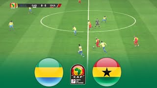 PES 2017 | GABON vs GHANA | CAF African Cup of Nations 2022 | Gameplay Simulation (PC/HD) screenshot 1