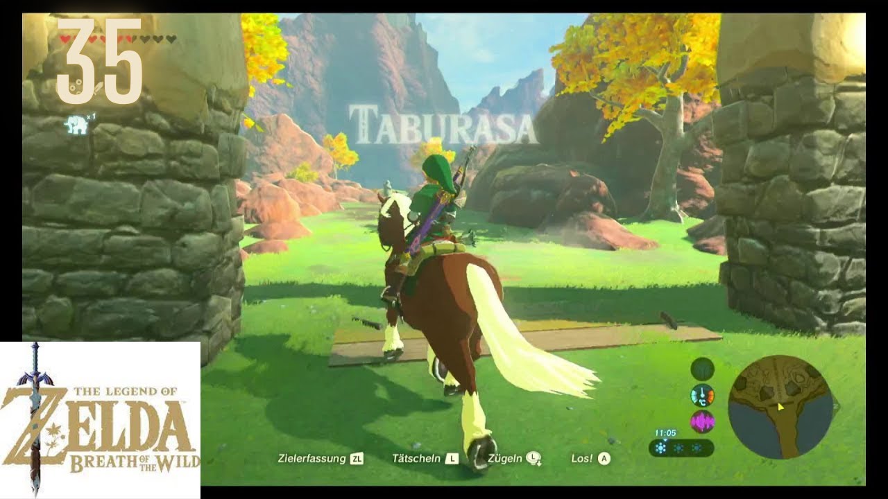 Zelda Breath Of The Wild Taburasa ZELDA BREATH OF THE WILD 035 wir kommen in taburasa an undfinden eine