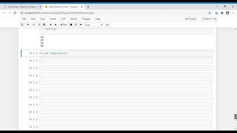 #12. Nested list and list comprehension | easy python tricks