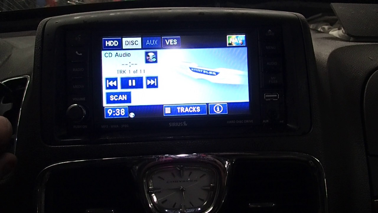A17001 2011 CHRYSLER TOWN & COUNTRY RADIO/NAVIGATION TEST VIDEO - YouTube