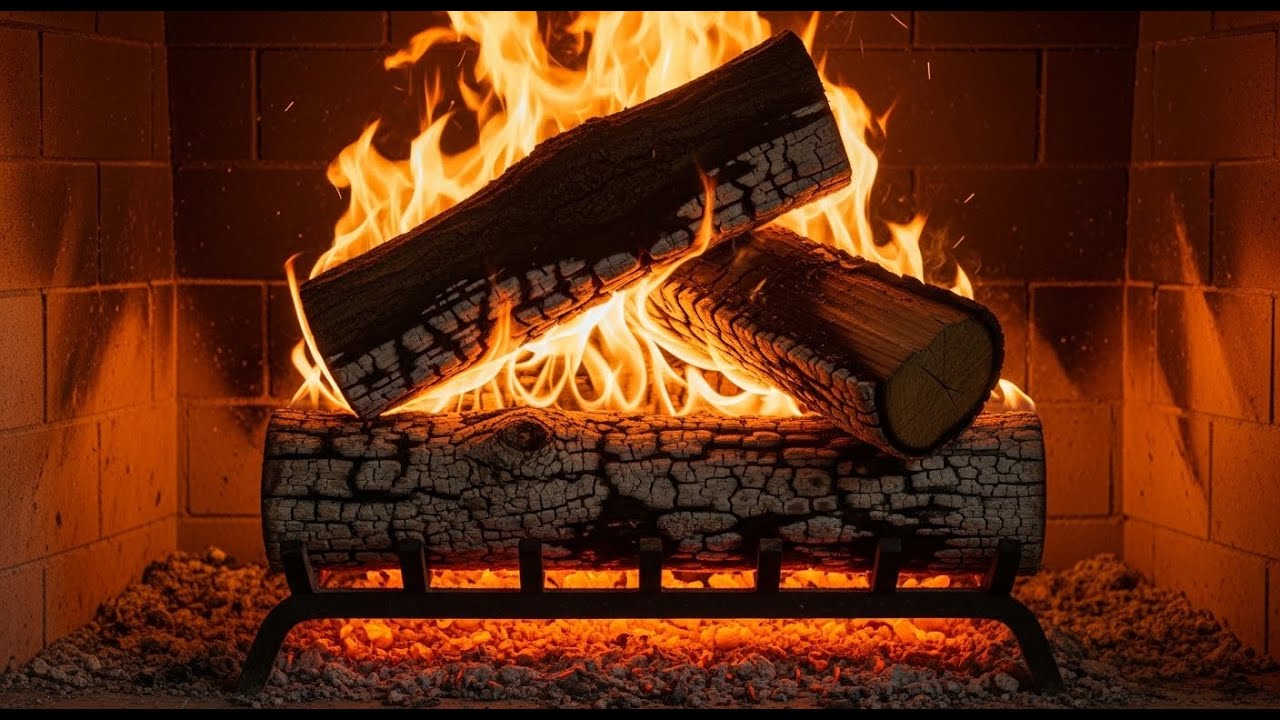 A Calm Fireplace for the End of the Day | 30 Minutes