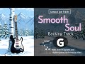 Snowy Smooth Soul Guitar Backing Track in G major